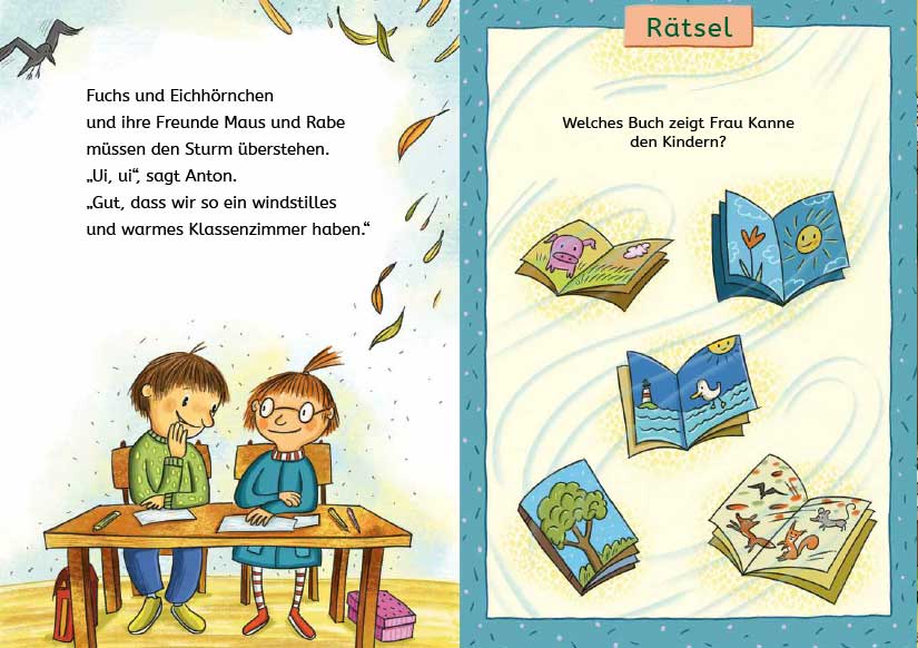 WIR SIND ERSTE KLASSE! Es rappelt in der Kiste